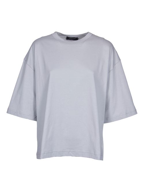 COTTON OVERSIZED CREW NECK T-SHIRT FABIANA FILIPPI | JED264F096D6168183